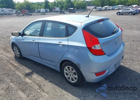 2013 Hyundai Accent Gs from USA, damaged, VIN KMHCT5AE6DU089899